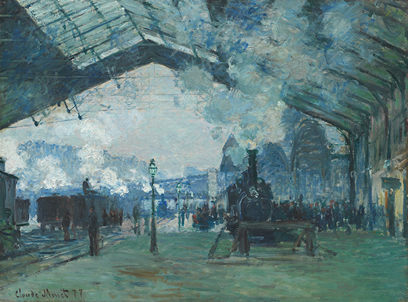 Figure - Arrival of the Normandy Train