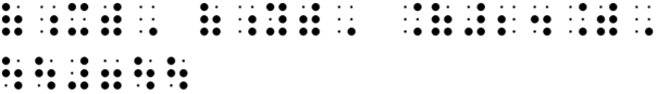image of braille text