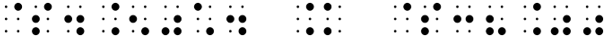 image of braille text