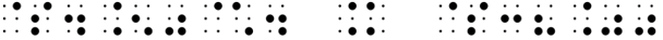 image of braille text